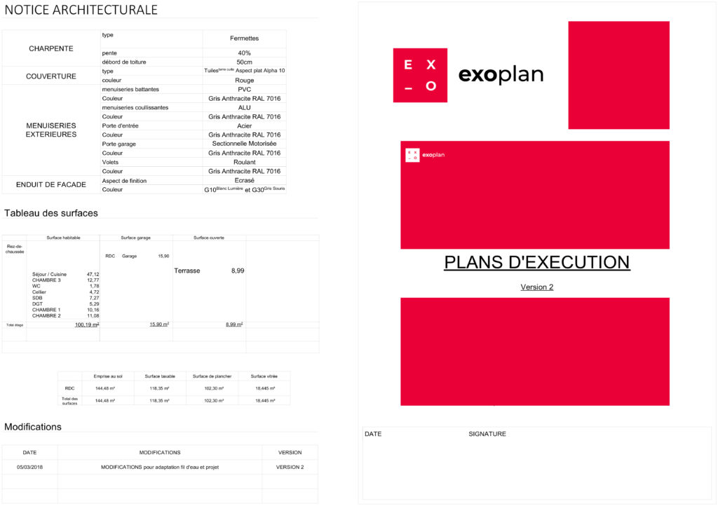 Plan d'exécution